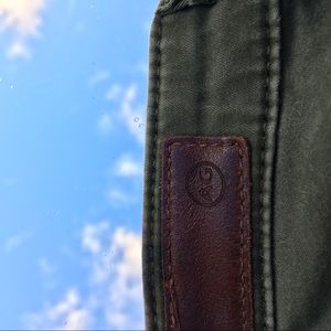 AG olive green denim 29